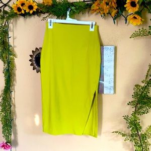 NWT Express body con midi skirt
